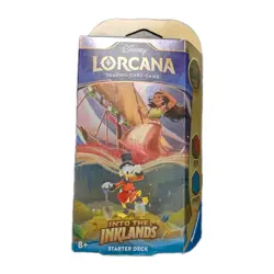 Disney Lorcana Into the Inklands Starter Deck Ruby & Sapphire - Image 1