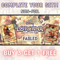 Disney Lorcana TCG - Fabled: Non-Foil Singles - Choose Your Card! - Image 1