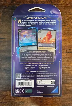 Disney Lorcana 2023 The First Chapter Sapphire and Steel Starter Deck - Image 2