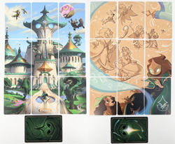 Disney Lorcana - ARCHAZIA'S ISLAND Art Cards - 2x Complete 10 Card Puzzle Sets - Image 1