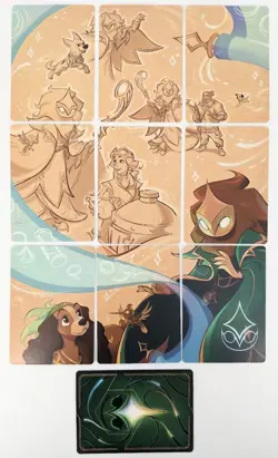 Disney Lorcana - ARCHAZIA'S ISLAND Art Cards - 2x Complete 10 Card Puzzle Sets - Image 4
