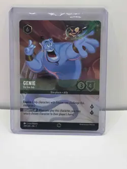 Disney Lorcana Genie On The Job Enchanted 209/204 Holo Foil - The First Chapter - Image 1