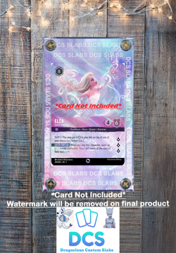 Disney Lorcana Elsa Spirit of Winter 207/204 Chapter 1 Enchanted Custom Case - Image 1