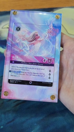 Disney Lorcana Elsa Spirit of Winter 207/204 Chapter 1 Enchanted Custom Case - Image 2