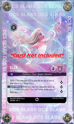 Disney Lorcana Elsa Spirit of Winter 207/204 Chapter 1 Enchanted Custom Case - Image 3