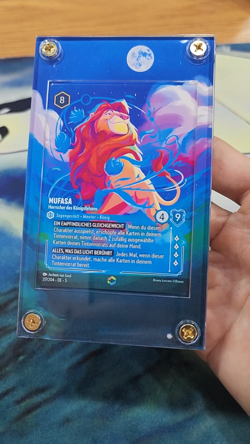 Disney Lorcana Mufasa - Ruler Of Pride Rock Enchanted 217/204 Custom Case - Image 2