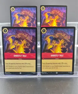 Disney Lorcana Ghostly Tale 132/204 Whispers in the Well Common 4 Cards Set - Image 1