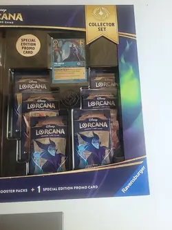 Disney Lorcana First Chapter Collector Set Costco Bundle Box New Sealed - Image 3