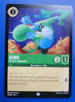 Disney Lorcana TCG The First Chapter: Genie (77/204) - Common - Near Mint - Image 1