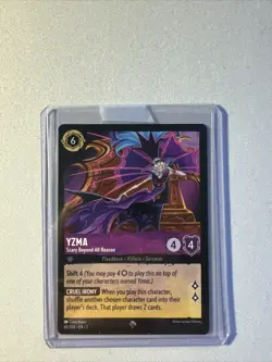 Disney Lorcana TCG Yzma Scary Beyond All Reason 60/204 Non Foil Super Rare - Image 1