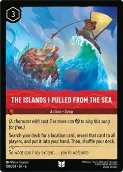 The Islands I Pulled from the Sea (130) Azurite Sea Disney Lorcana - Image 1
