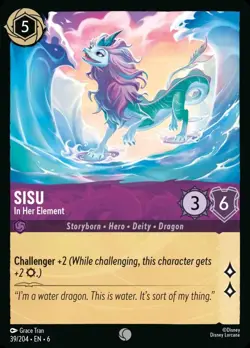 Sisu - In Her Element Foil (039) Azurite Sea Disney Lorcana - Image 1
