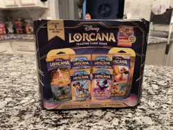 Disney Lorcana Trading Card Game 2 Decks 4 Booster Packs 1 Promo Card Sealed - Image 4