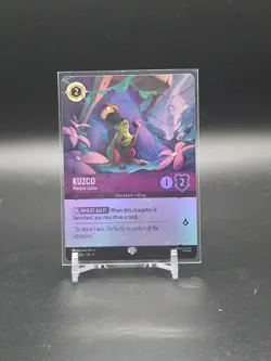 Disney Lorcana Fabled KUZCO Wanted Llama Epic Foil #209/204 - Image 1