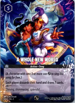 A Whole New World 10 Disney Lorcana Promo Cards Promo NM Promo - Image 1