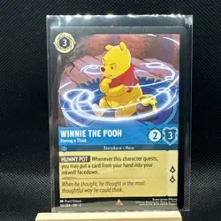 Disney Lorcana TCG Rise of the Floodborn Winnie the Pooh 161/204 Rare Regular - Image 1