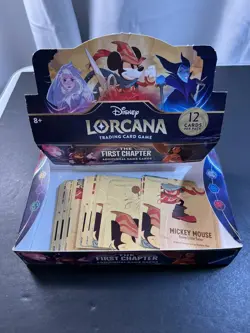 Disney Lorcana The First Chapter - Display Box Only - NO Booster Packs - Empty - Image 1