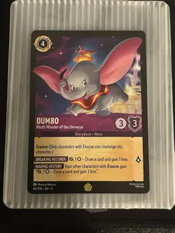 Dumbo Disney Lorcana Fabled: Ninth Wonder of the Universe 45/204 Legendary - Image 1