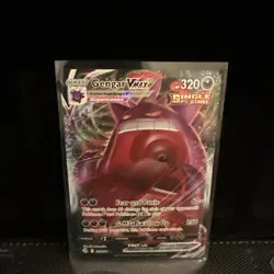 Pokemon TCG Gengar VMAX 157/264 Card Fusion Single Strike Holo NM - Image 3