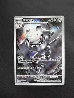 Pokemon Card Steelix 150/132 Illustration Rare Mega Evolution Near Mint - Image 1