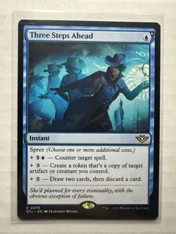 Three Steps Ahead Outlaws of Thunder Junction Regular 75 NM MTG - Image 1