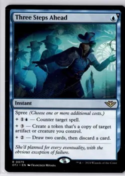 Three Steps Ahead Outlaws of Thunder Junction Regular NM R 0075 - Image 1