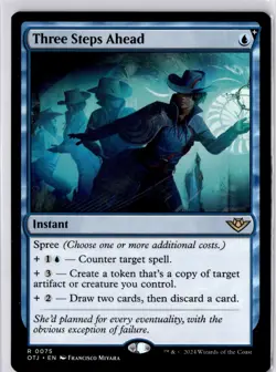 Three Steps Ahead Outlaws of Thunder Junction Regular NM R 0075 - Image 1