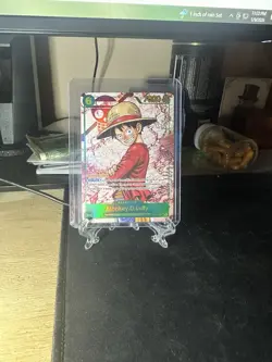 Monkey.D.Luffy (118) (Parallel) OP13-118 Carrying On His Will Foil - Image 1