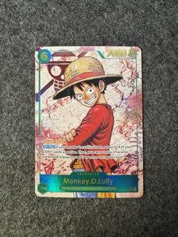 Monkey.D.Luffy (118) (Parallel) OP13-118 Carrying On His Will Foil English - Image 1