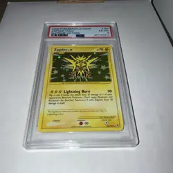 2009 POKEMON PLATINUM SUPREME VICTORS #150 ZAPDOS-HOLO PSA 6 - Image 1