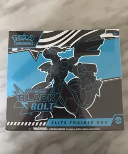 Pokemon TCG Scarlet & Violet Black Bolt Elite Trainer Box Etb Factory Sealed NEW - Image 1