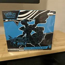 Pokemon TCG Scarlet & Violet Black Bolt Elite Trainer Box Etb Factory Sealed NEW - Image 1