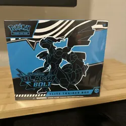Pokemon TCG Scarlet & Violet Black Bolt Elite Trainer Box Etb Factory Sealed NEW - Image 1