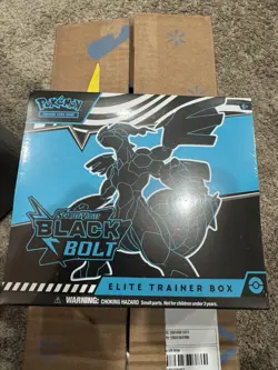 Pokemon TCG Scarlet & Violet Black Bolt Elite Trainer Box Etb Factory Sealed NEW - Image 1