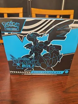 Pokemon TCG Scarlet & Violet Black Bolt Elite Trainer Box Etb Factory Sealed NEW - Image 1