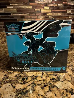 Pokemon TCG Scarlet & Violet Black Bolt Elite Trainer Box Etb Factory Sealed New - Image 1