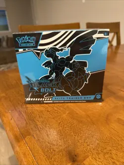 Pokemon TCG Scarlet & Violet Black Bolt Elite Trainer Box Etb Factory Sealed NEW - Image 1