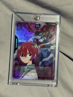 Gundam Card Game - Resource Machu Promo Card FOIL RP-010 English TCG - Gquuuuuux - Image 1