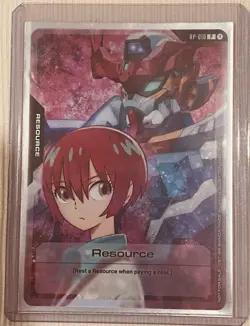 Gundam Card Game Resource Promo Machu FOIL RP-010 English TCG - Image 1