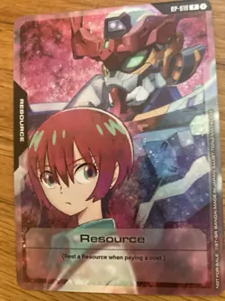 Gundam Card Game Resource Promo Machu FOIL RP-010 English TCG - Image 1
