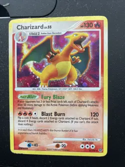 Pokemon Card Charizard DPBP#006 Holo Rare HP130 Lv.55 2007 - Image 4