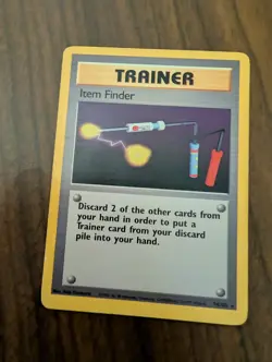 Item Finder - 74/102 Base Set - Pokemon TCG - WOTC Unlimited - 1999 - Image 1