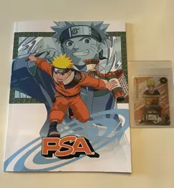 PSA Magazine x Kayou Exclusive NARUTO UZUMAKI PROMO CARD and Magazine Base Cover - Image 1