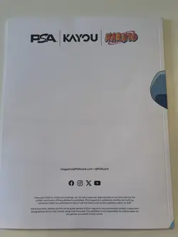 PSA Magazine x Kayou Exclusive NARUTO UZUMAKI PROMO CARD and Magazine Base Cover - Image 5