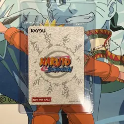 PSA Magazine x Kayou Exclusive NARUTO UZUMAKI PROMO CARD and Magazine Base Cover - Image 2