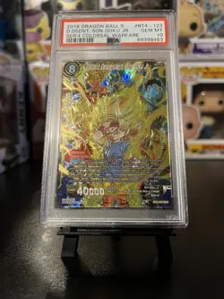 Dragon Ball Super Card Game Distant Descendant, Son Goku Jr #Bt4-123 SCR PSA 10! - Image 1