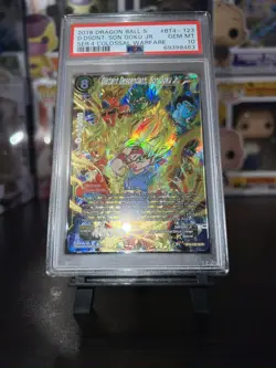 Dragon Ball Super Card Game Distant Descendant, Son Goku Jr #Bt4-123 SCR PSA 10! - Image 2