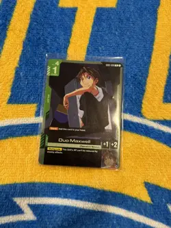 Duo Maxwell R GD01-090 Foil Newtype Rising | Rare Holo | Gundam Card Game - Image 1