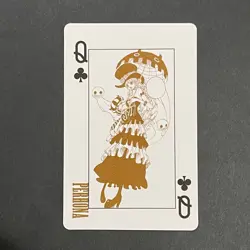 M1247 Perona Film Gold Japanese One Piece Poker Playing Card - Image 1