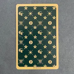 M1247 Perona Film Gold Japanese One Piece Poker Playing Card - Image 2